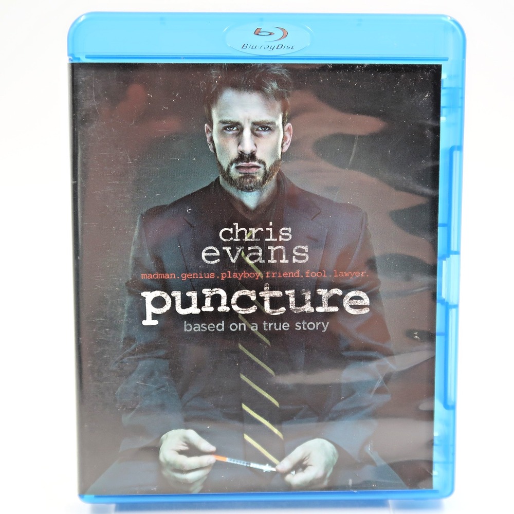 Puncture Blu-ray 2012 Chris Evans VVS Films Legal Drama Movie